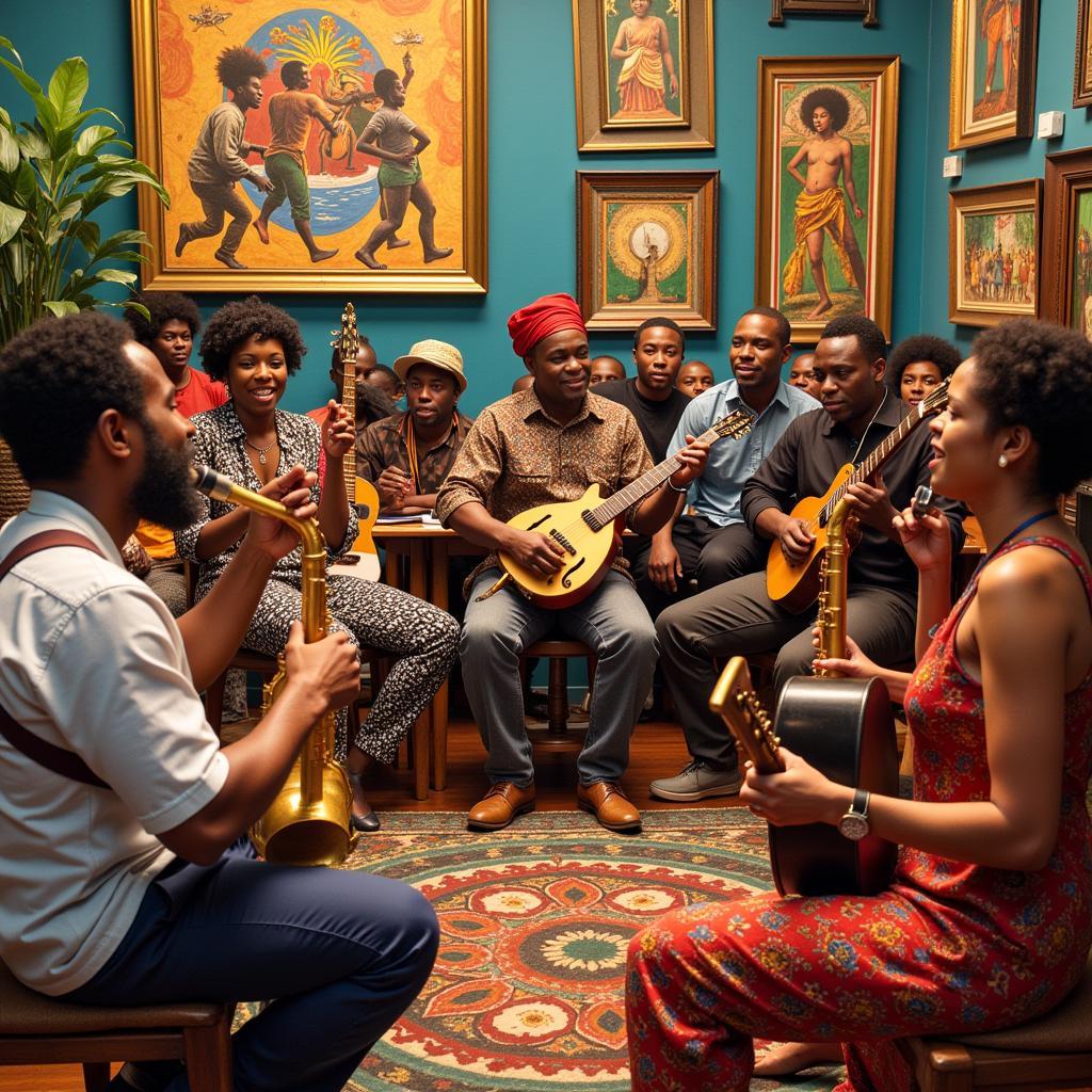 Celebrating African Art, Music, and Storytelling