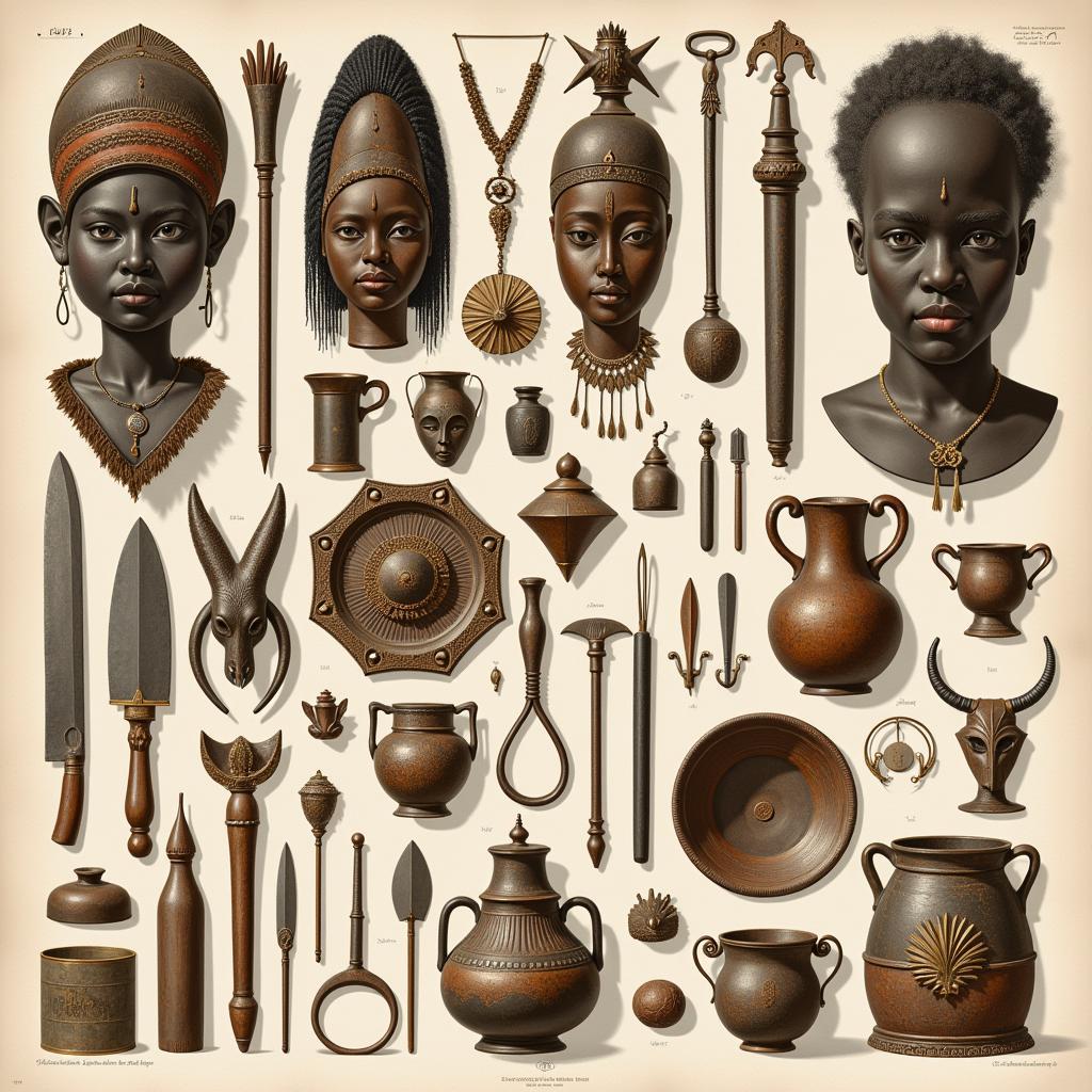 Exploring African Artifacts from 1872