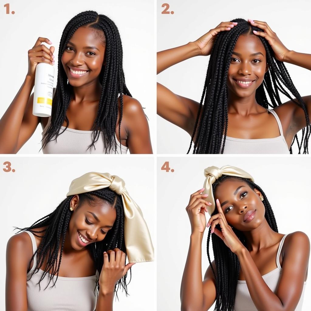 African Banana Hairstyle Maintenance