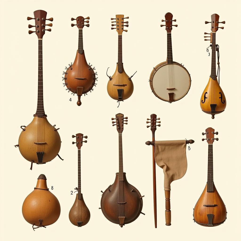 Early African Banjo-like Instruments