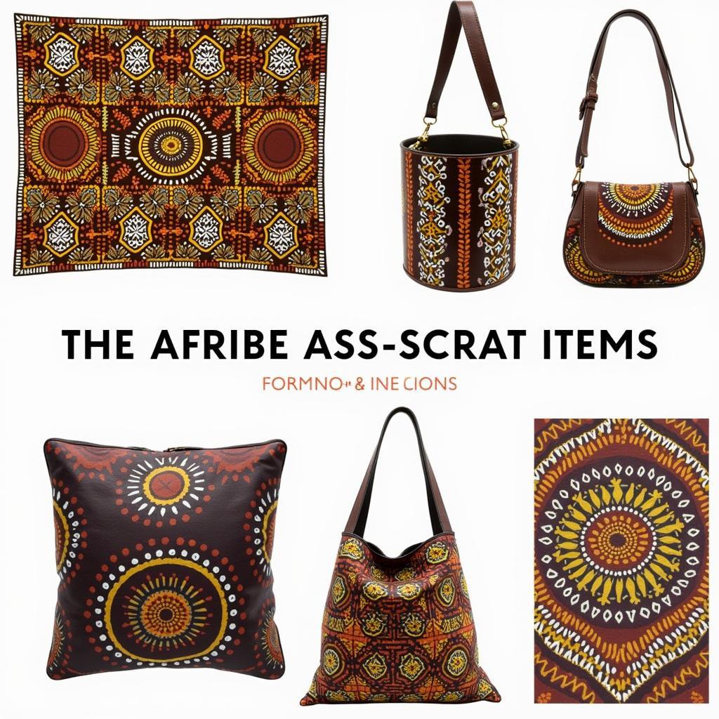 African Barkcloth Variety: Wall Hangings & Accessories