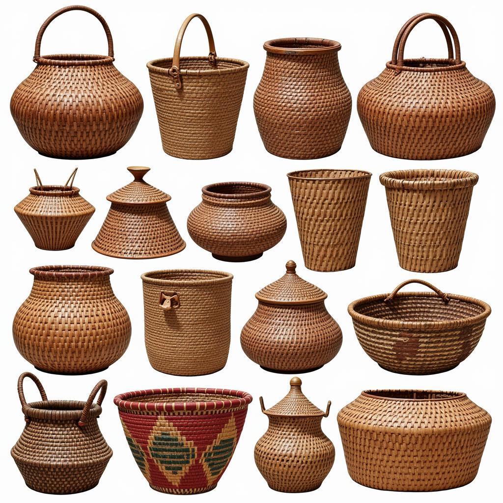 Variety of African baskets available online in India