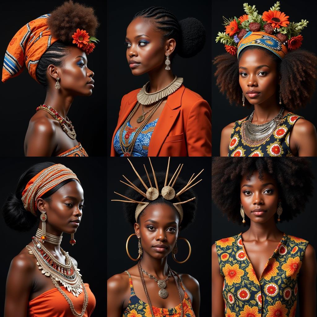 Diverse African Beauty Standards Across Different Cultures