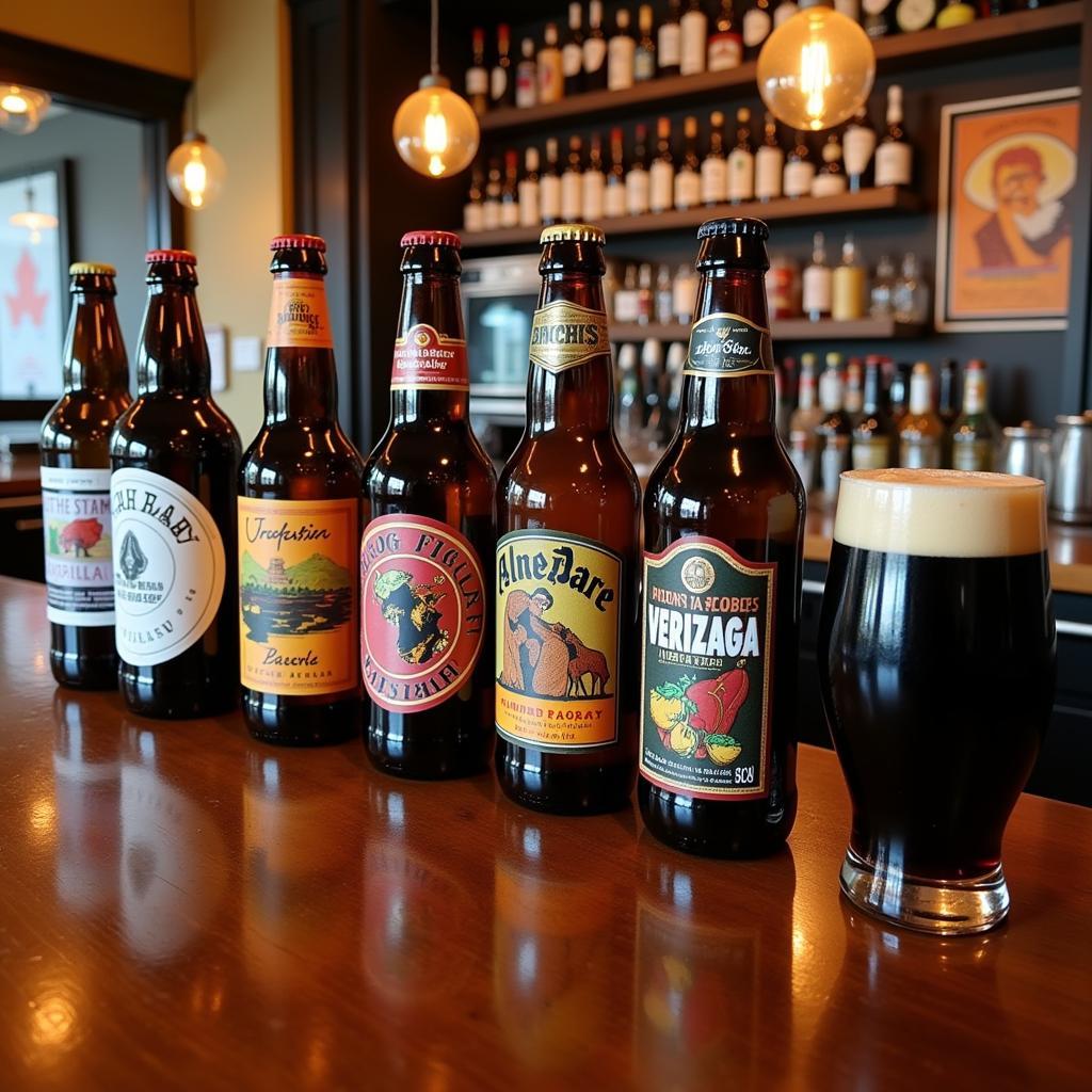 Diverse African Beer Selection at NYC Bars