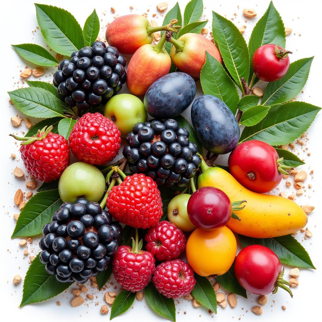 Variety of African Berries