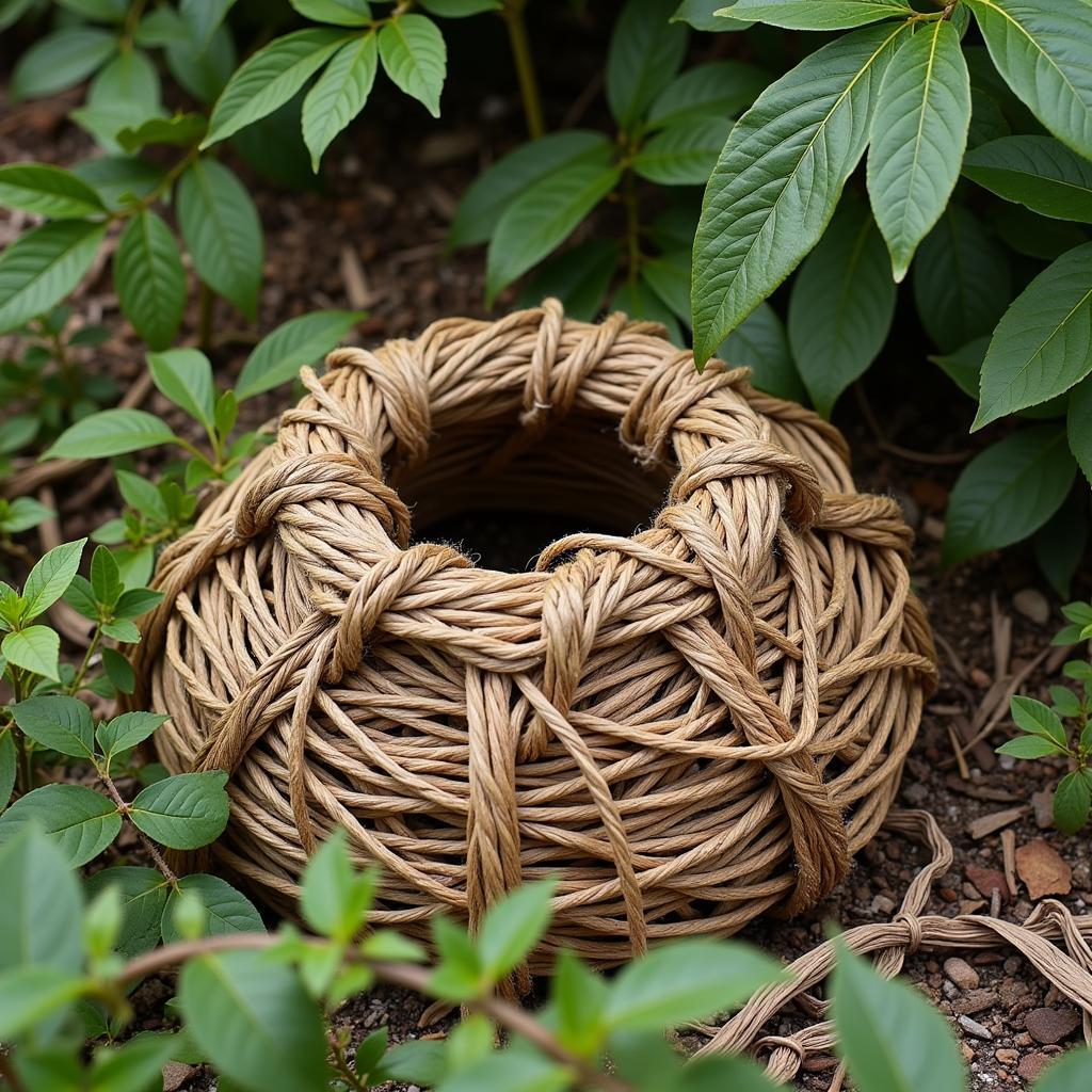 Traditional African Bird Snare Trap