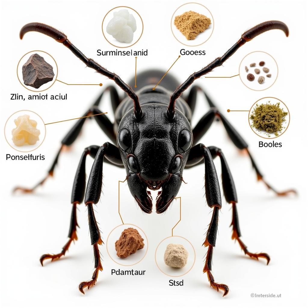 African Black Ant Nutritional Profile Close-Up