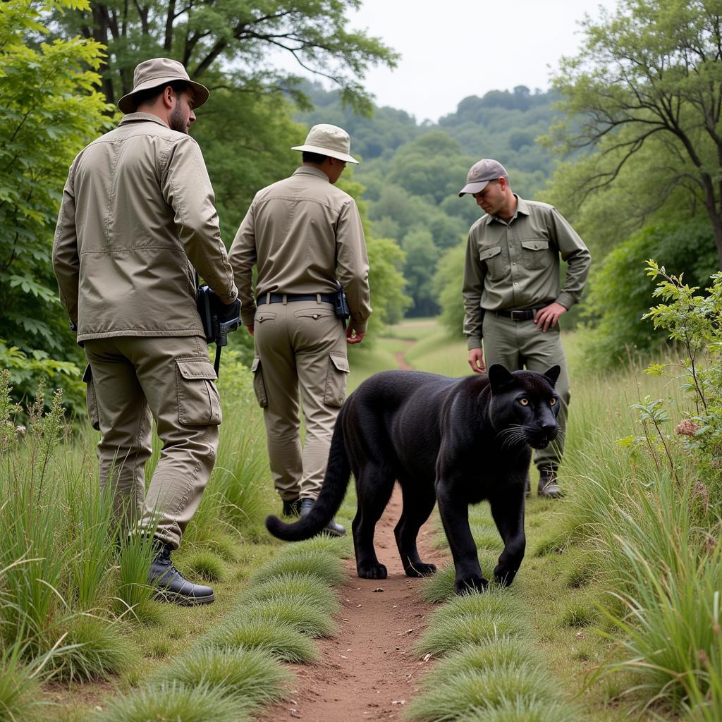 African Black Leopard Conservation Efforts