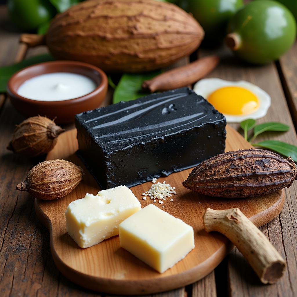 African Black Soap Ingredients