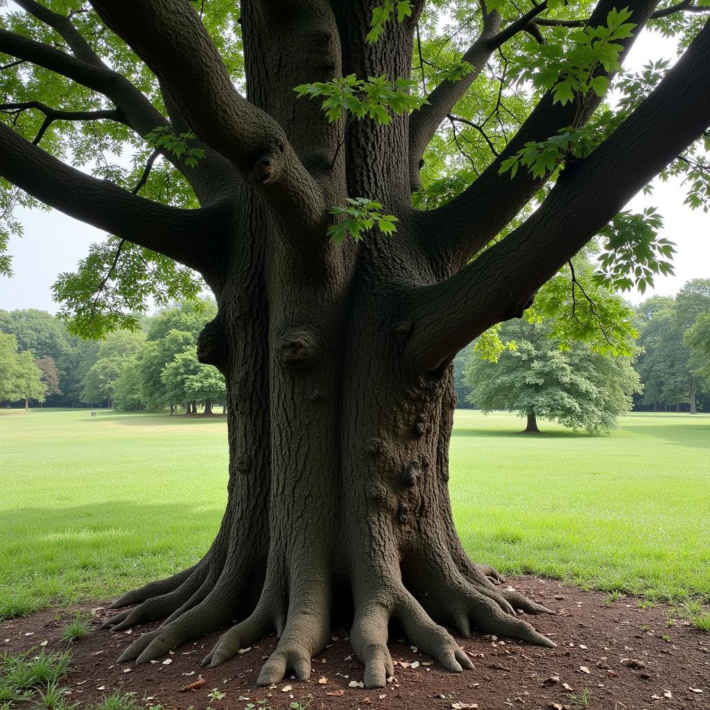 African Blackwood Tree in its Natural Habitat