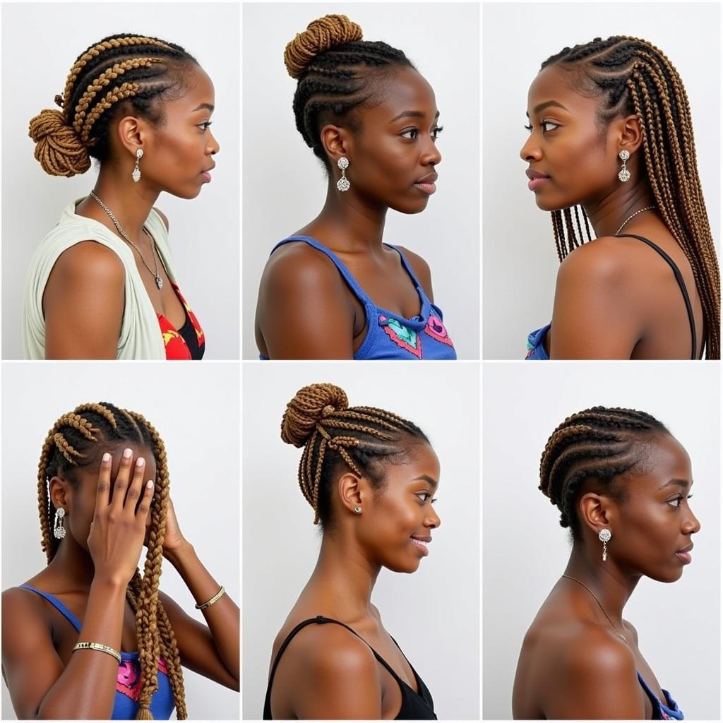 Modern Interpretations of African Blond Braids