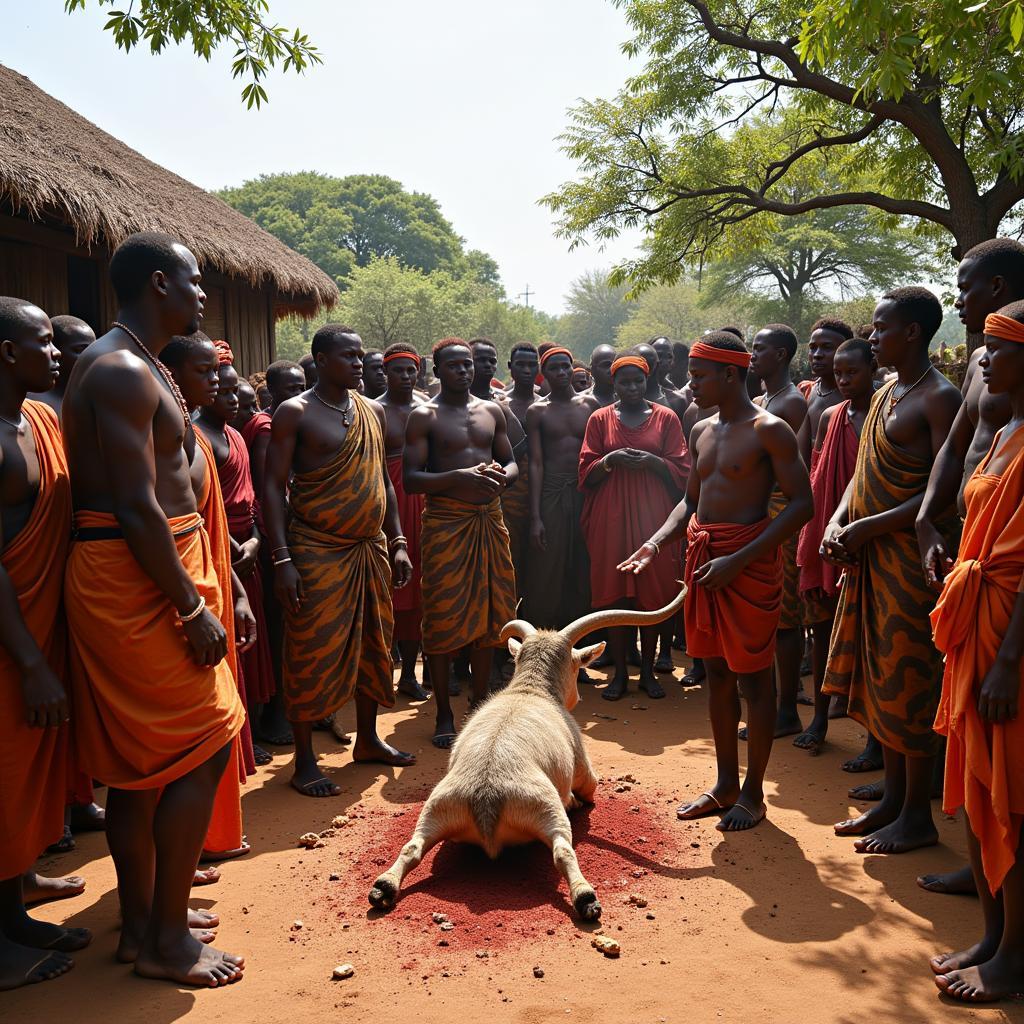 African Blood Rituals: Animal Sacrifice in Traditional Ceremonies