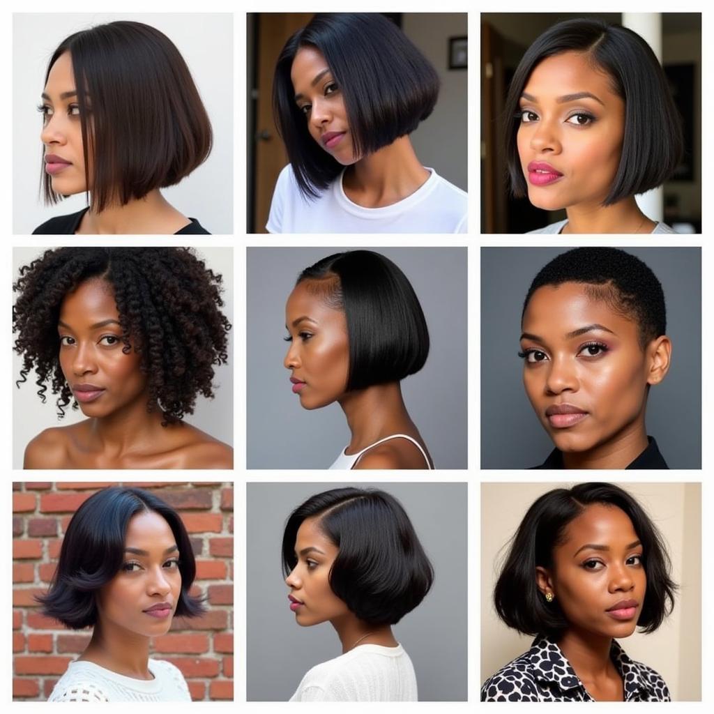 African Bob Cut: Short & Cropped Styles