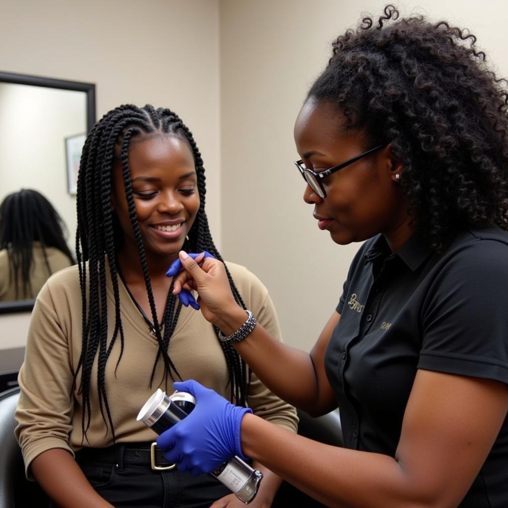 Consultation with an African Braiding Expert in Vineland, NJ