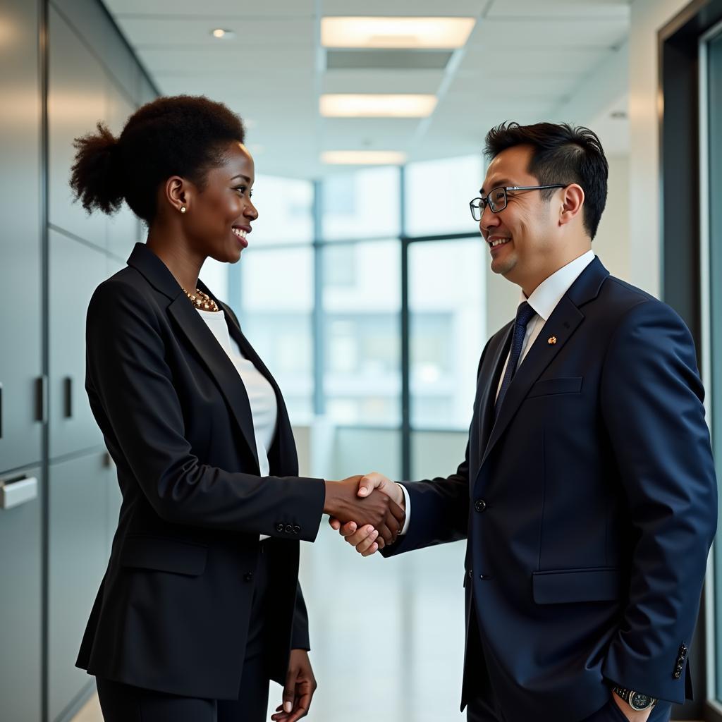 African Businesswoman in China