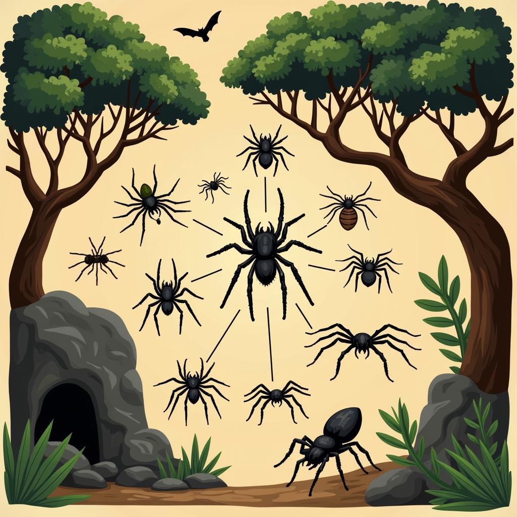 African cave spider ecosystem role