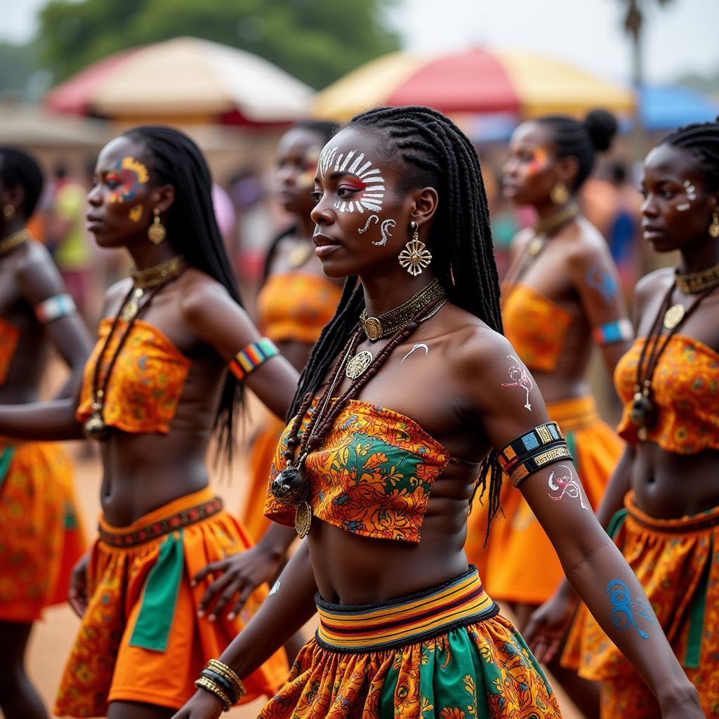 African Ceremonial Dance Photography