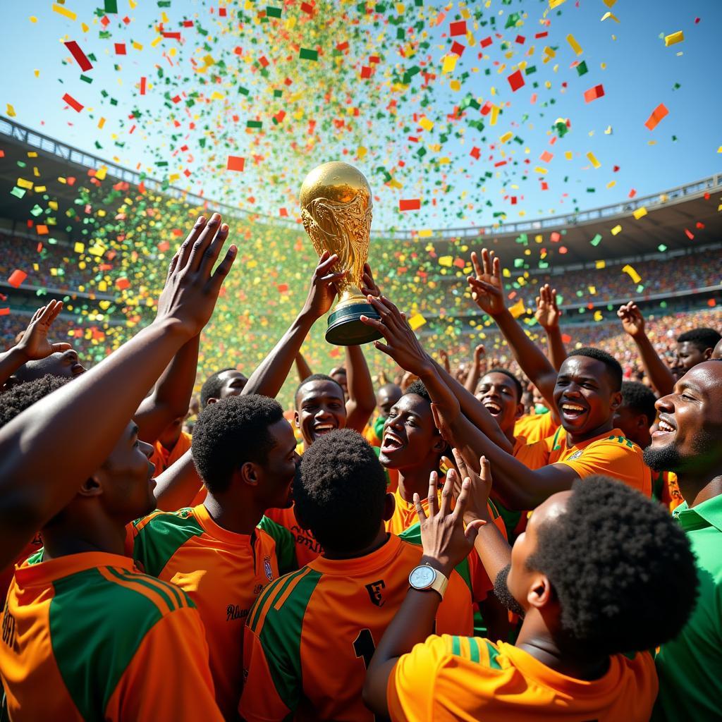 African Football Championship Celebration