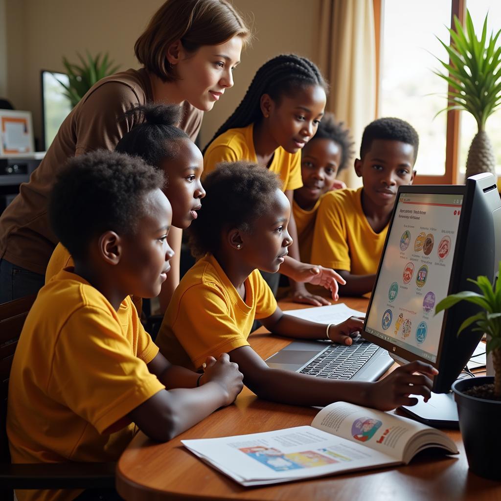 Protecting African Children Online: A Visual Representation of Digital Safety Measures