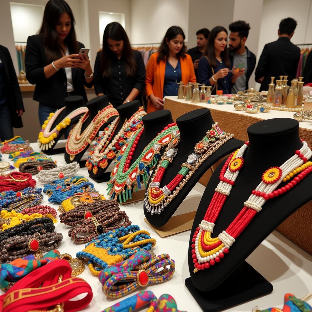 African choker necklaces gaining popularity in India