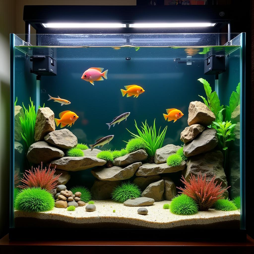 African Cichlids Tank Setup in India