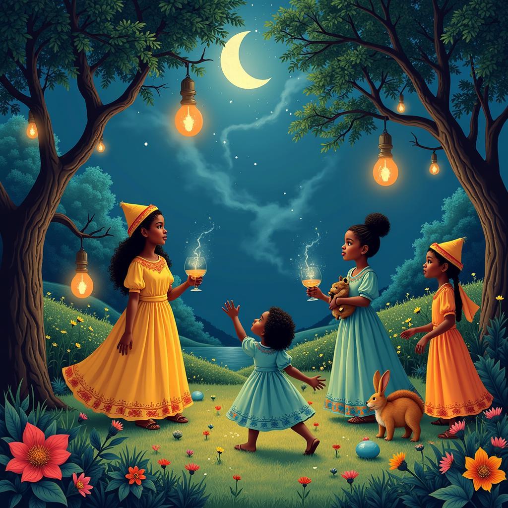 Magical Elements and Spiritual Beings in African Cinderella