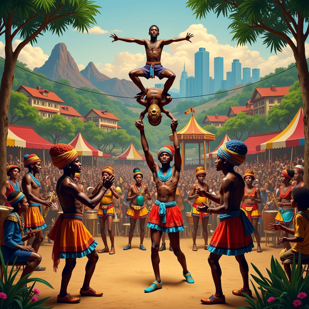 African Circus Festival: A Fusion of Traditional and Modern Performance Styles