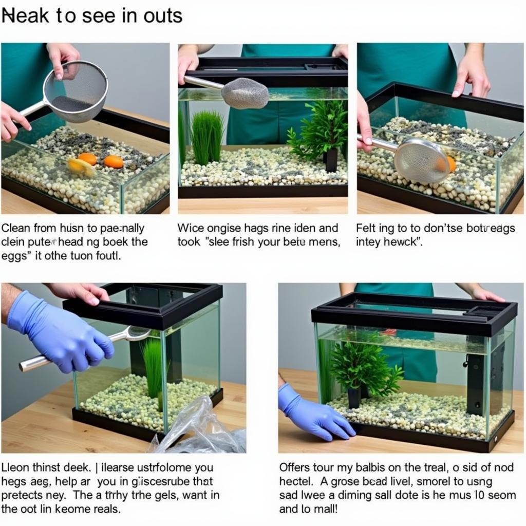 African Clawed Frog Egg Removal and Tank Maintenance