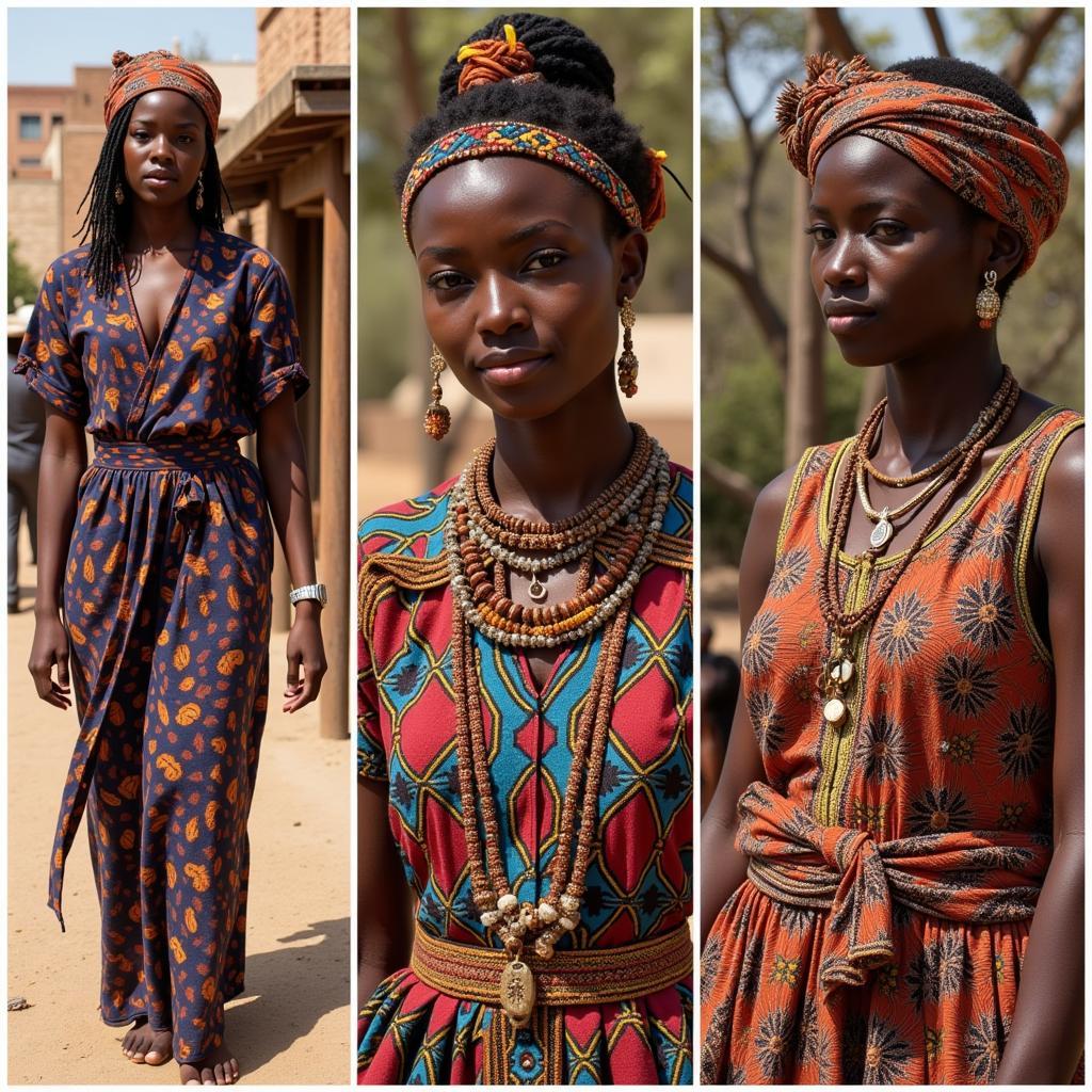 African Clothing Regional Variations