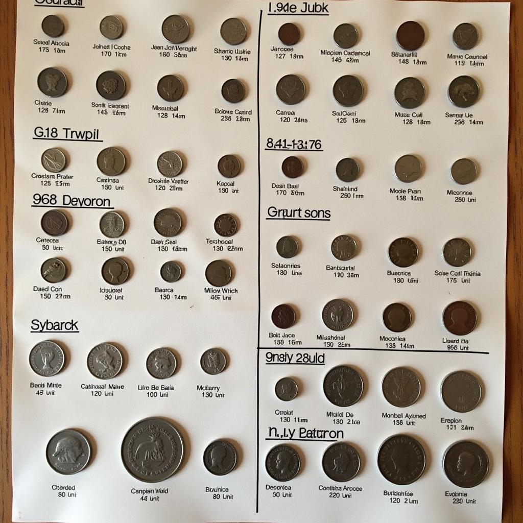 Displaying a Collection of African Coin 10