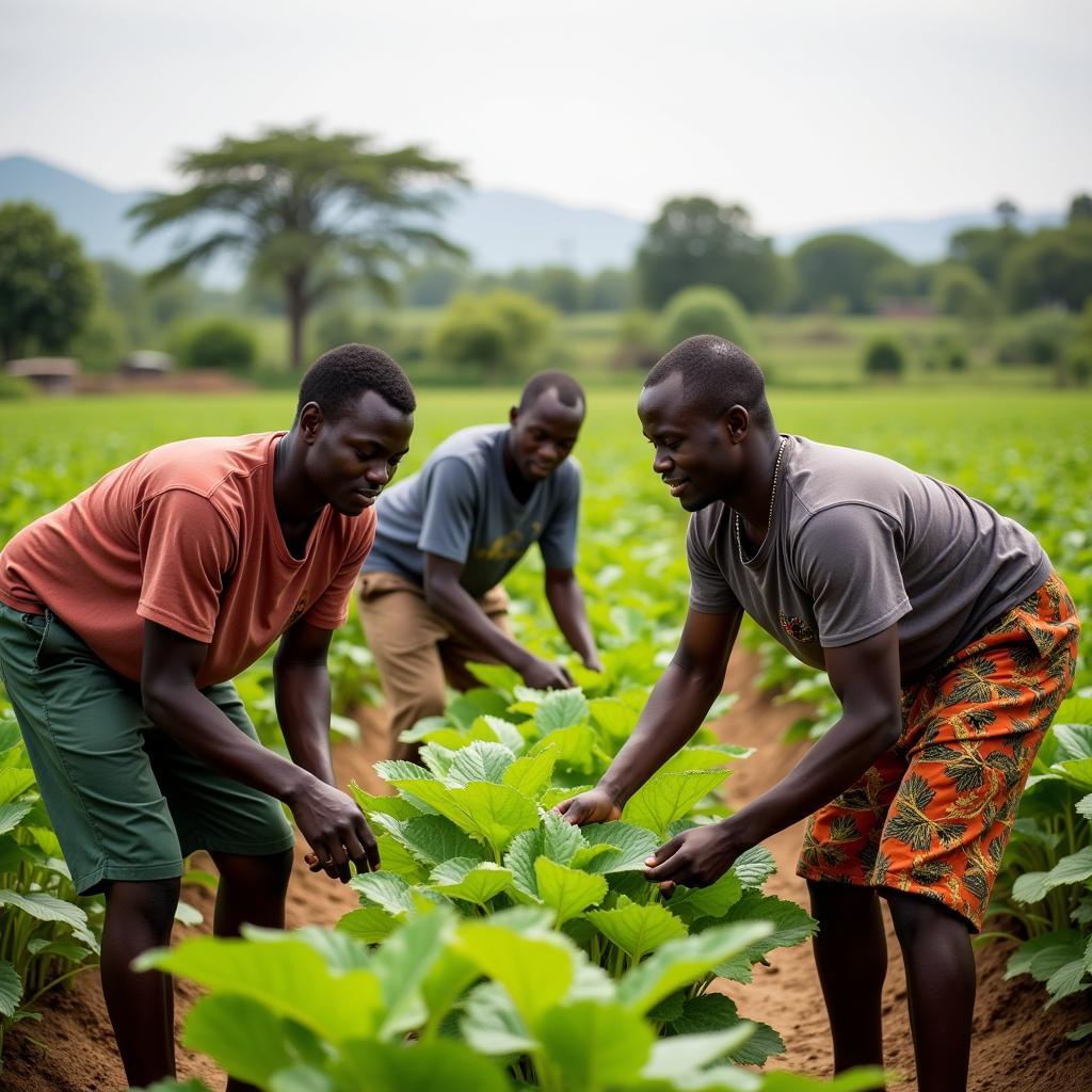 African Community Farming for Food Security