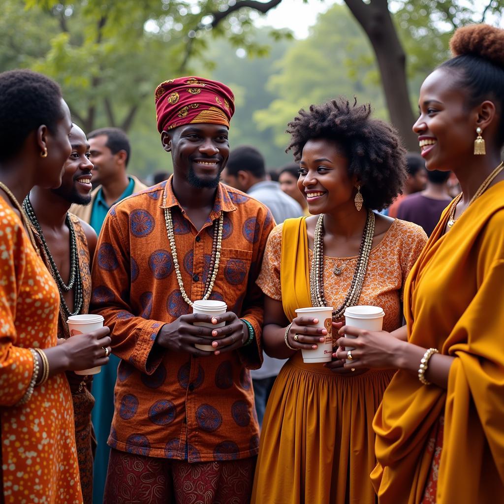 African Community Gatherings in Delhi