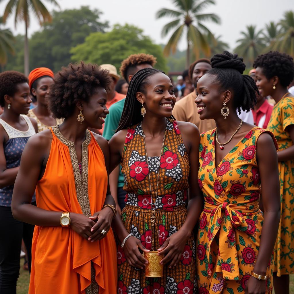 African Community Gathering in Bangalore