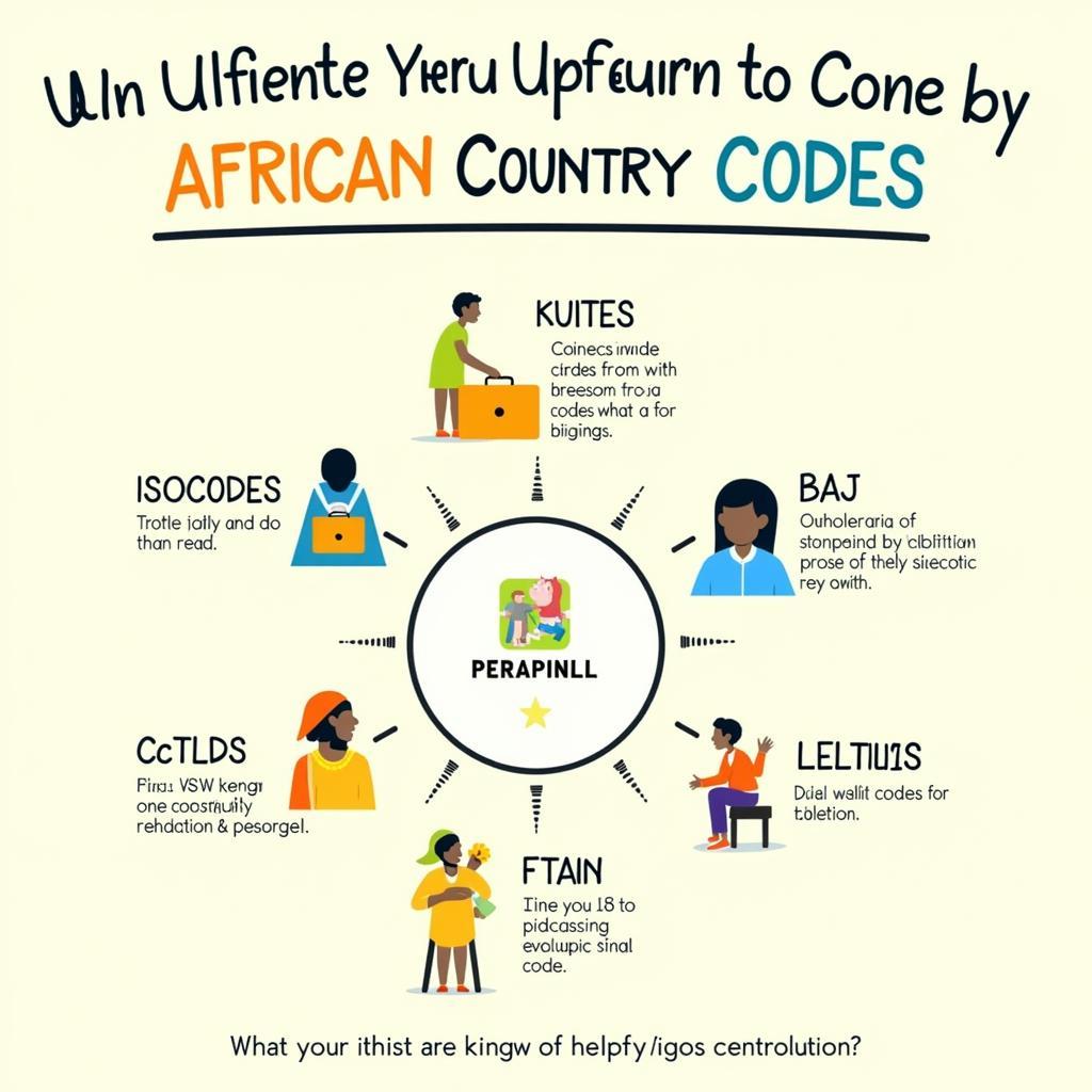 African Country Codes Infographic