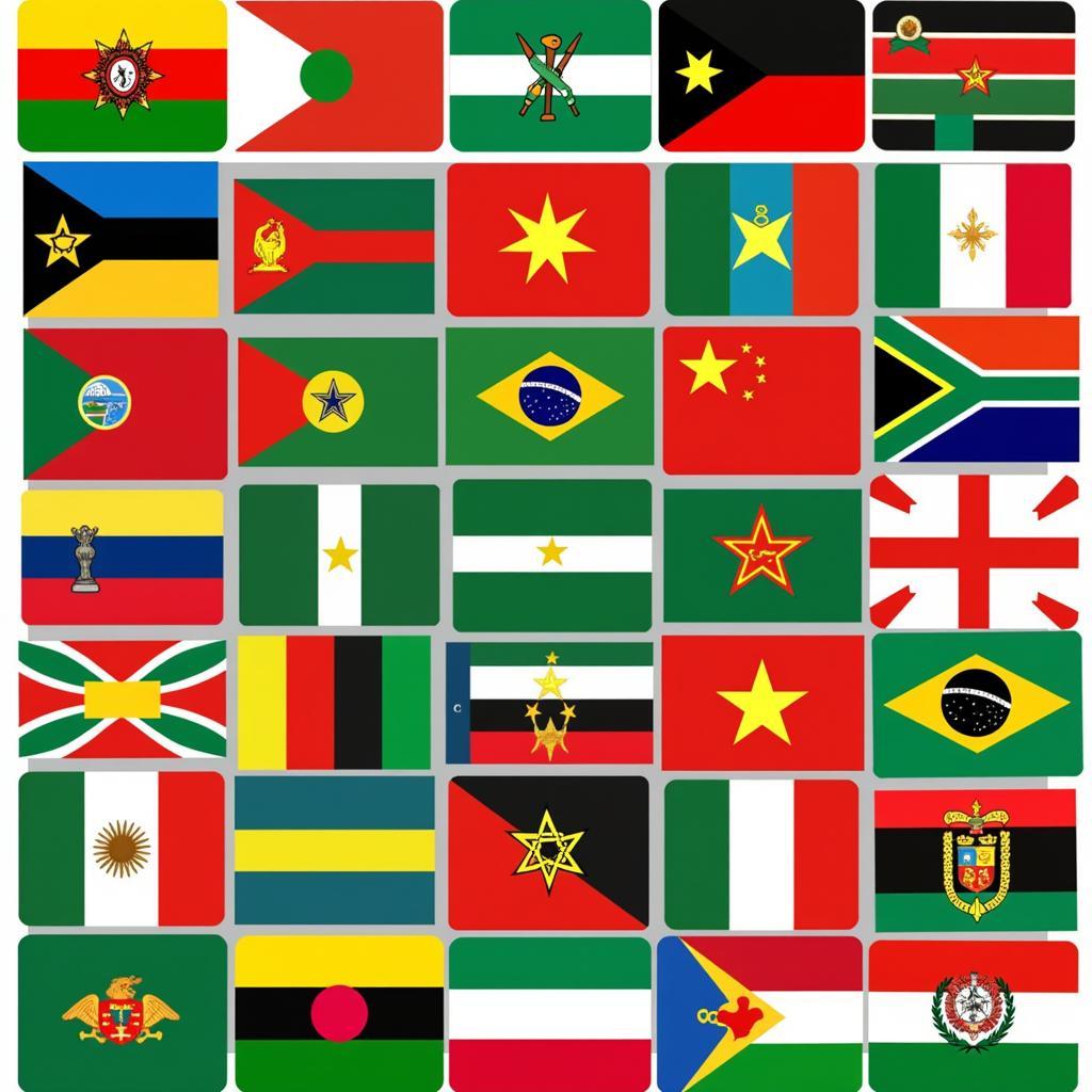 Diversity in African Country Flag Designs