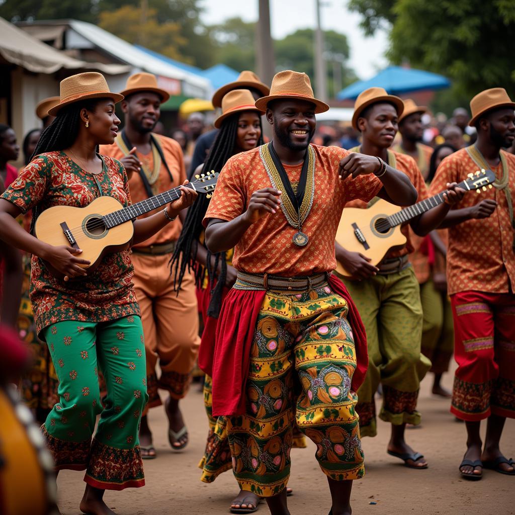 Music and Dance in African Creole Culture