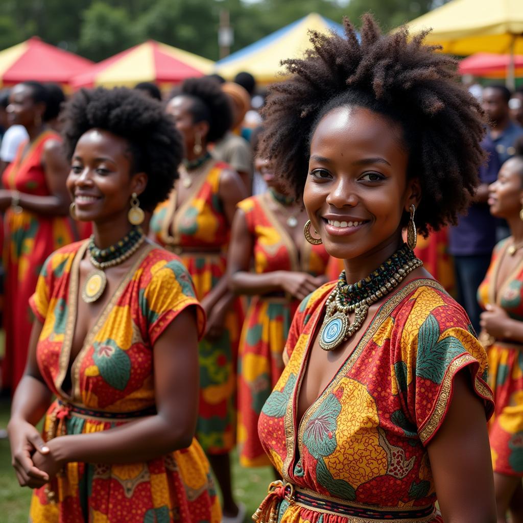 African Cultural Event in Bangalore with Music and Dance