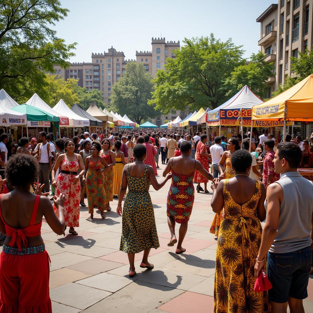 African Cultural Event in Pune