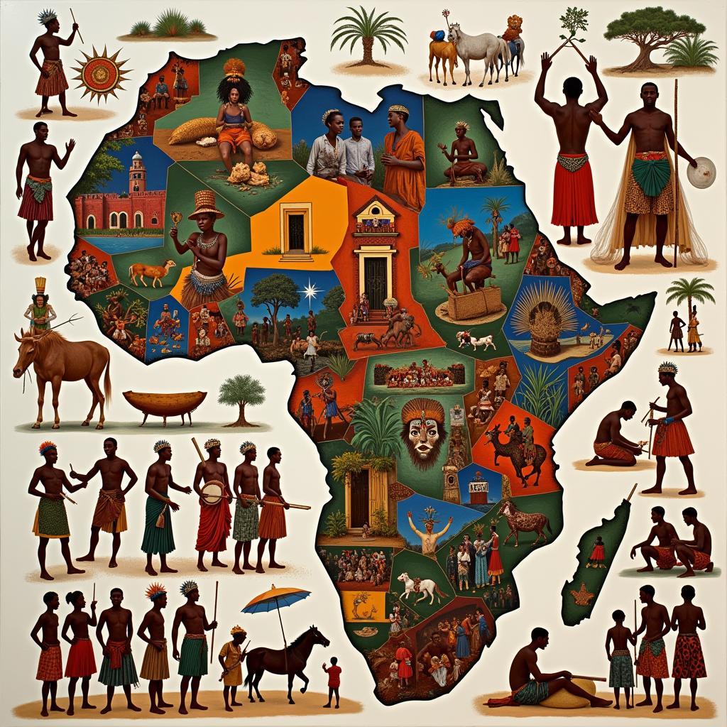 Diverse Cultural Practices Across Africa