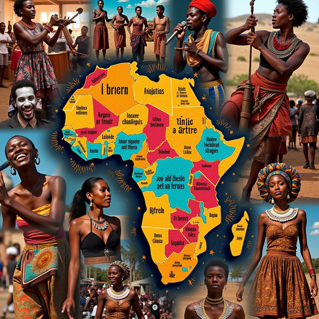 African Cultural Diversity - Music, Art, and Dance