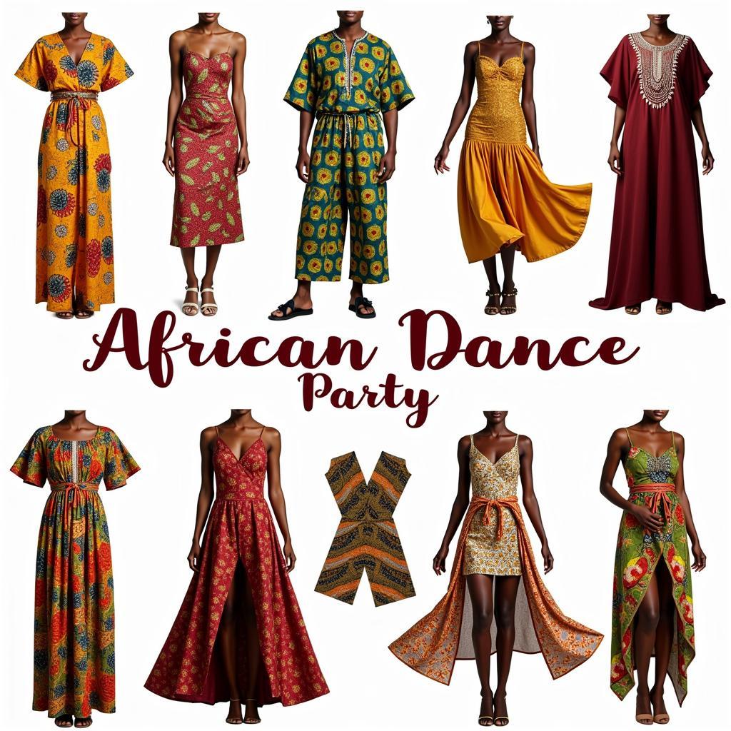 African Dance Party Attire