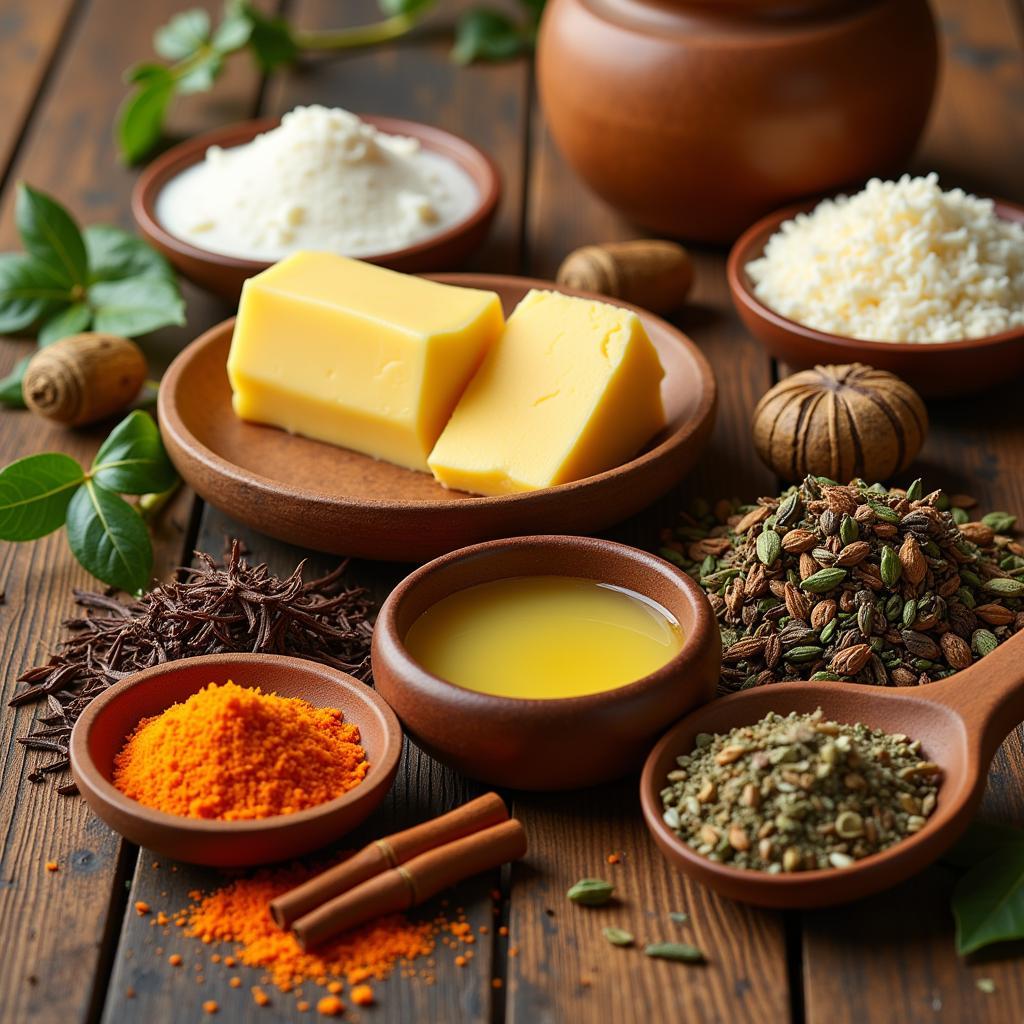 African Day Spa Natural Ingredients