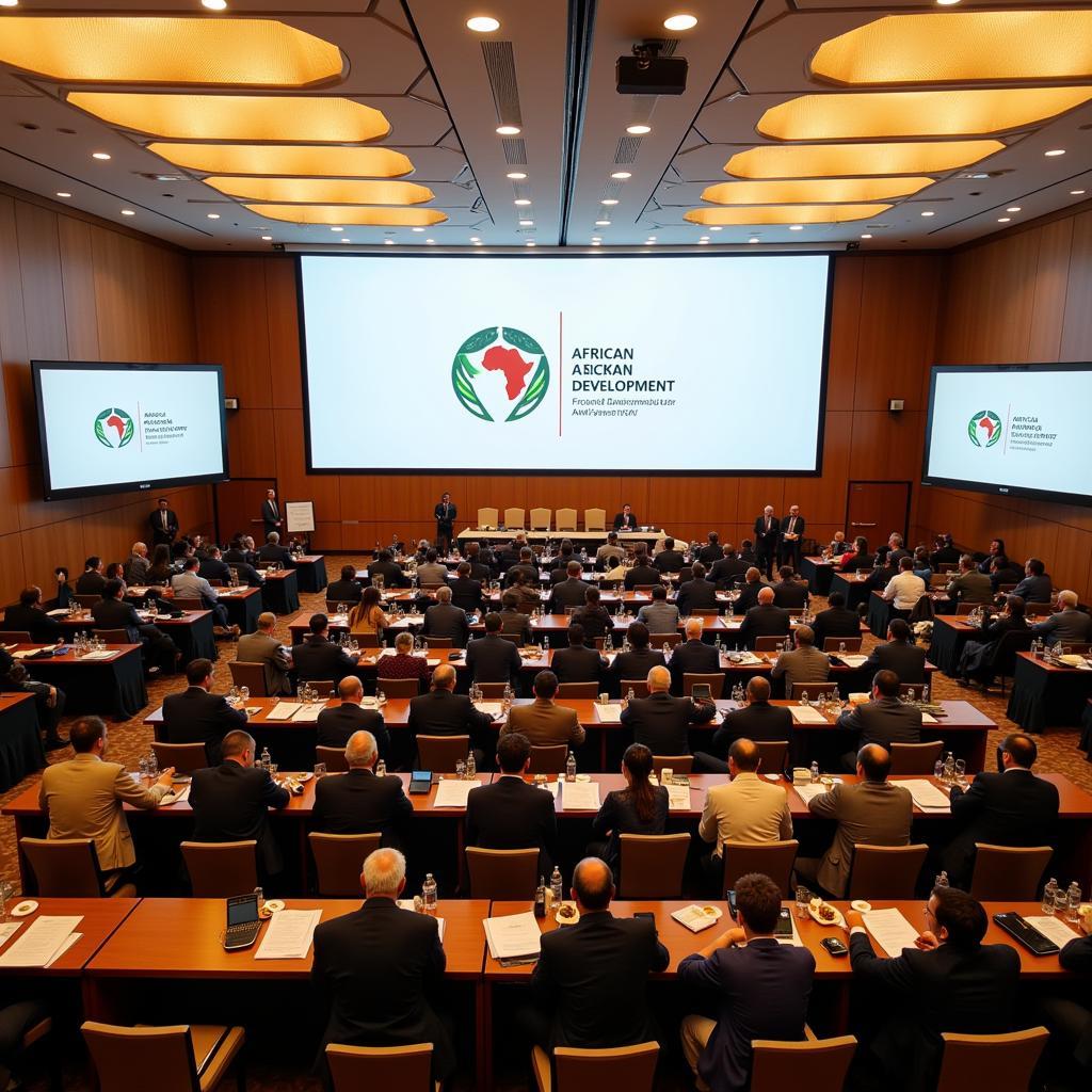 African Development Bank Meeting in Busan, South Korea, 2018