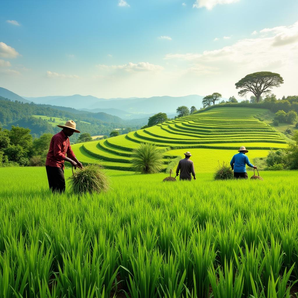 African Development Bank Meeting in India: Sustainable Agriculture Practices