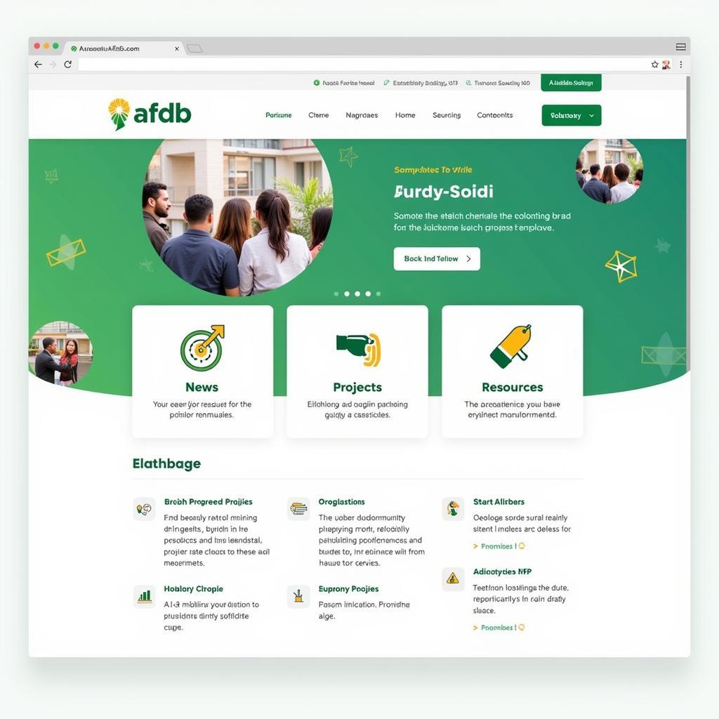 African Development Bank Portal Homepage