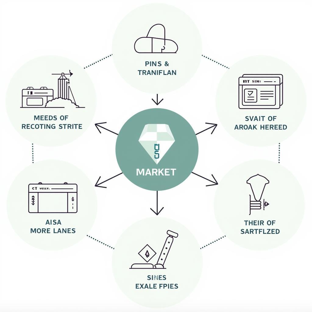 Diagram illustrating the use of blockchain technology in the African diamond exchange