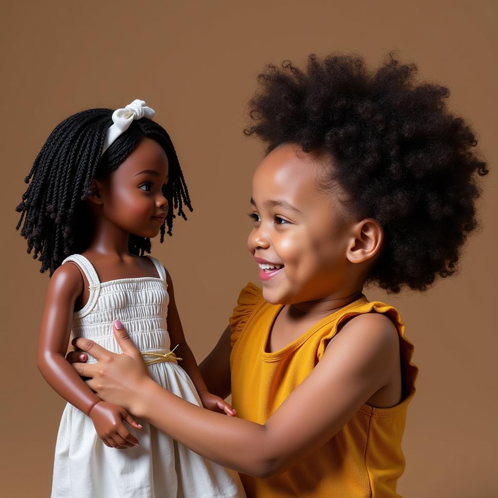 African Dolls Boosting Self-Esteem in Children