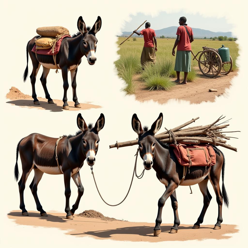 The African Donkey's Economic Impact on Rural Communities