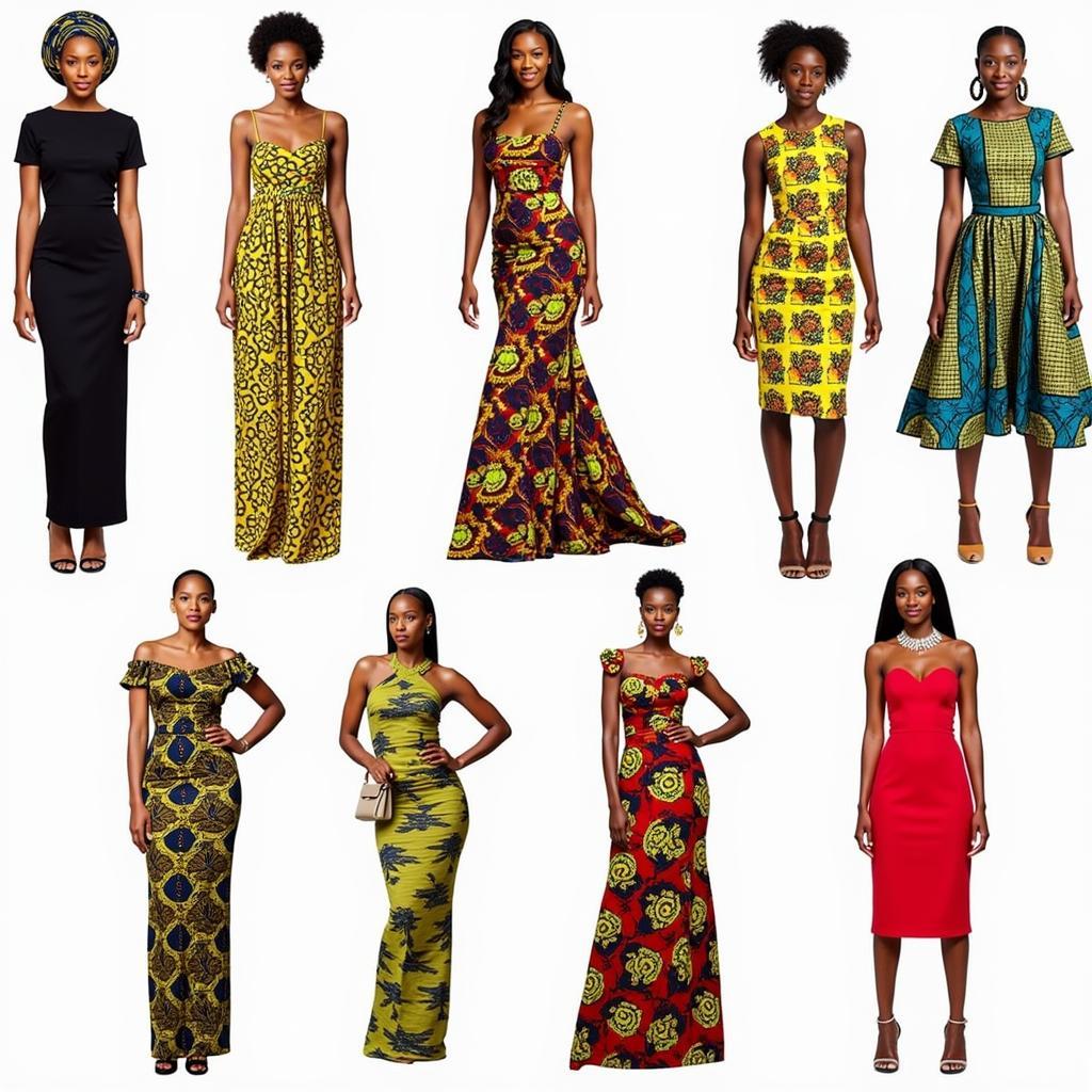 African Dress Styles 2019 Showcasing Ankara and Kente Prints