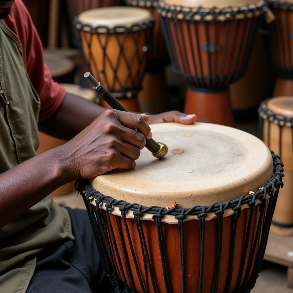 African Drum Skin Replacement in Australia